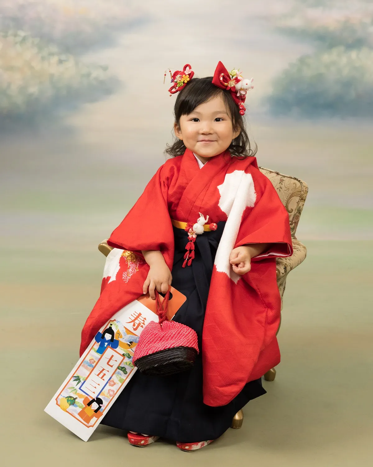 ３歳　女の子袴