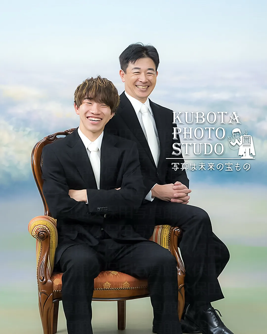 成人式男性の手ぶらフルパックは